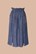 Falda Margarita lino azul de rayas - Imagen 2
