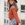Falda niña corta con volantitos mod Lyon punto roma estampado de cuadros con hilo de lurex - Imagen 2