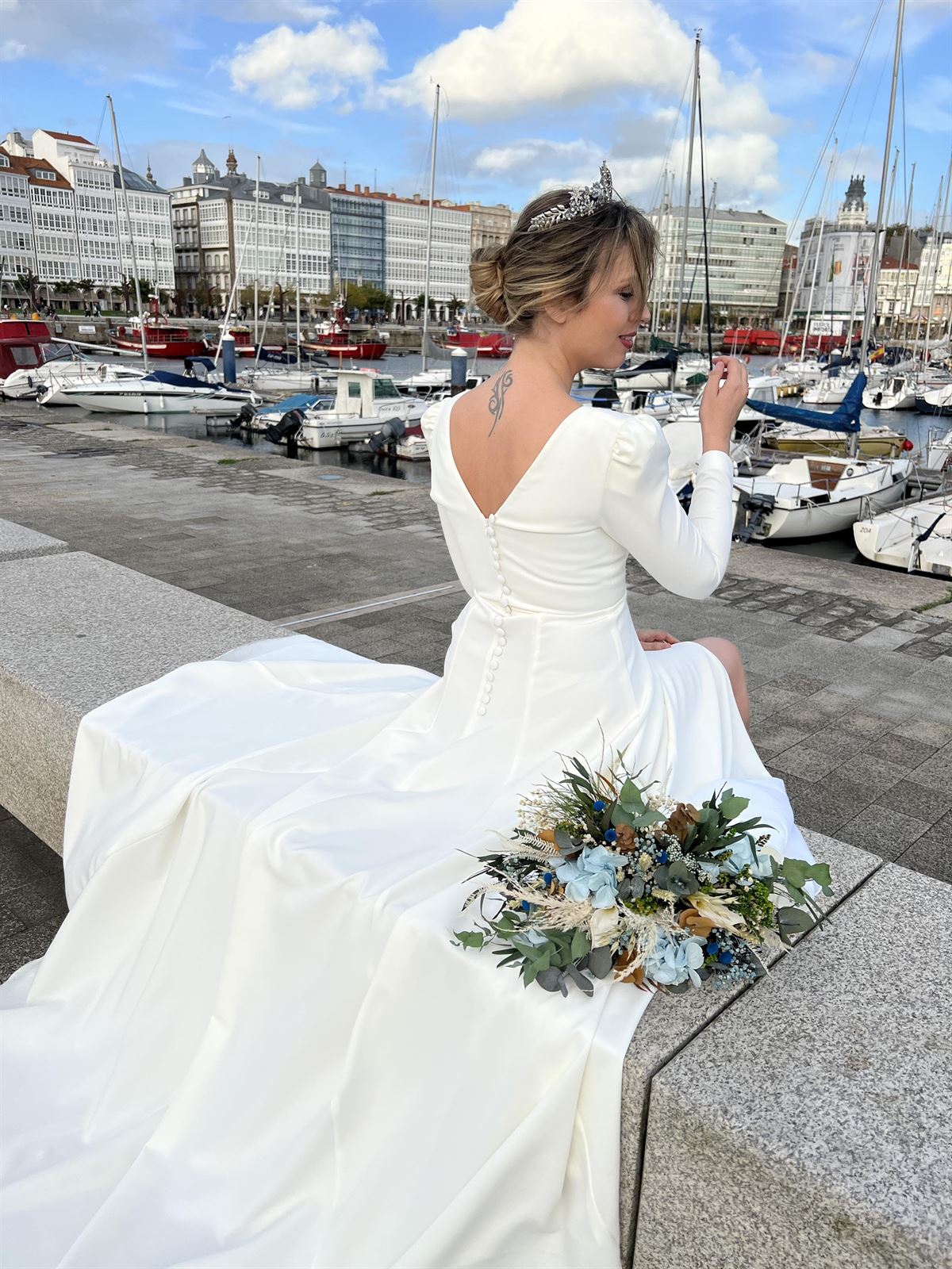 Vestido de novia mod: Amelie Cristina - Imagen 1