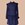 Vestido Lirio azul marino bordado al tono - Imagen 2